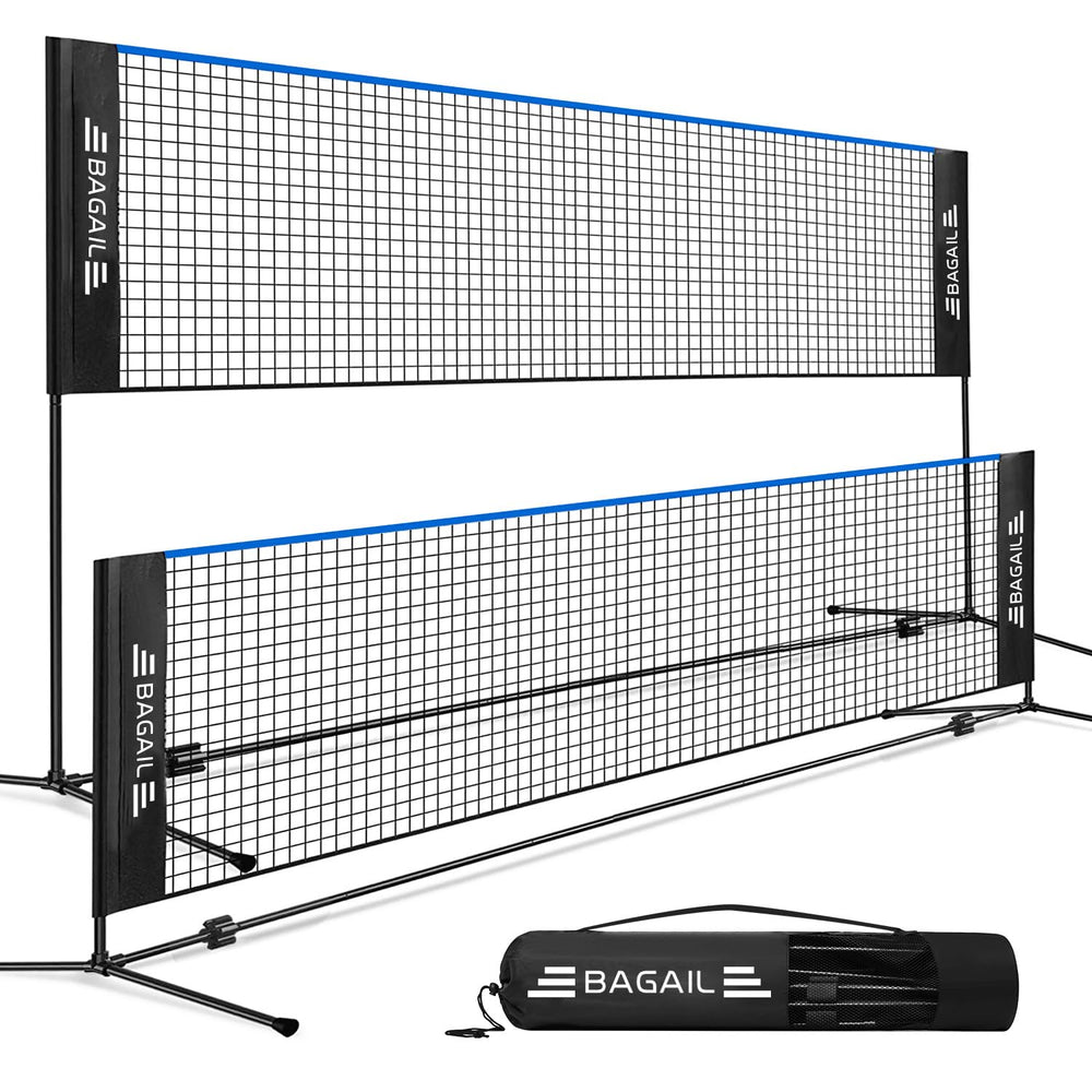 BAGAIL red frontal 10ft azul mostrando tamaño y construcción resistente
