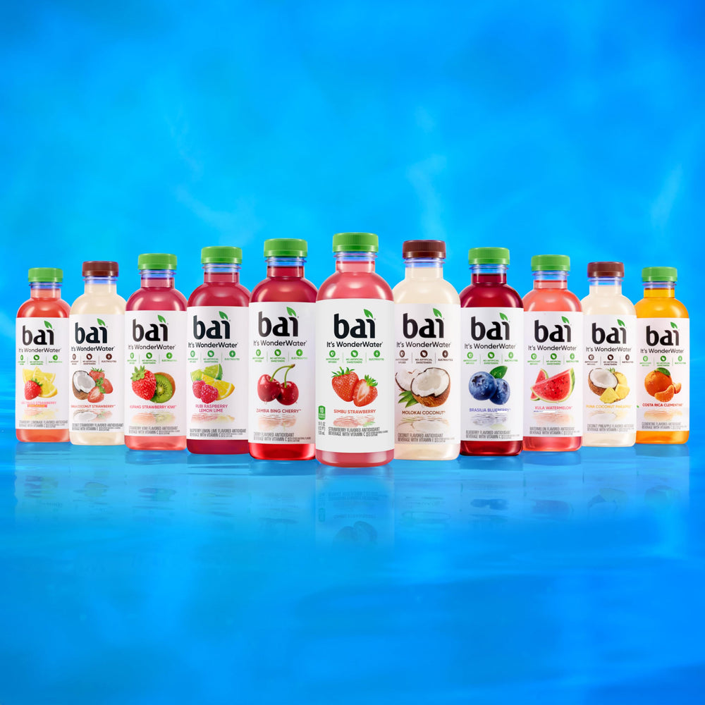 Bai 12-pack boxed storage illustrating bulk convenience benefit