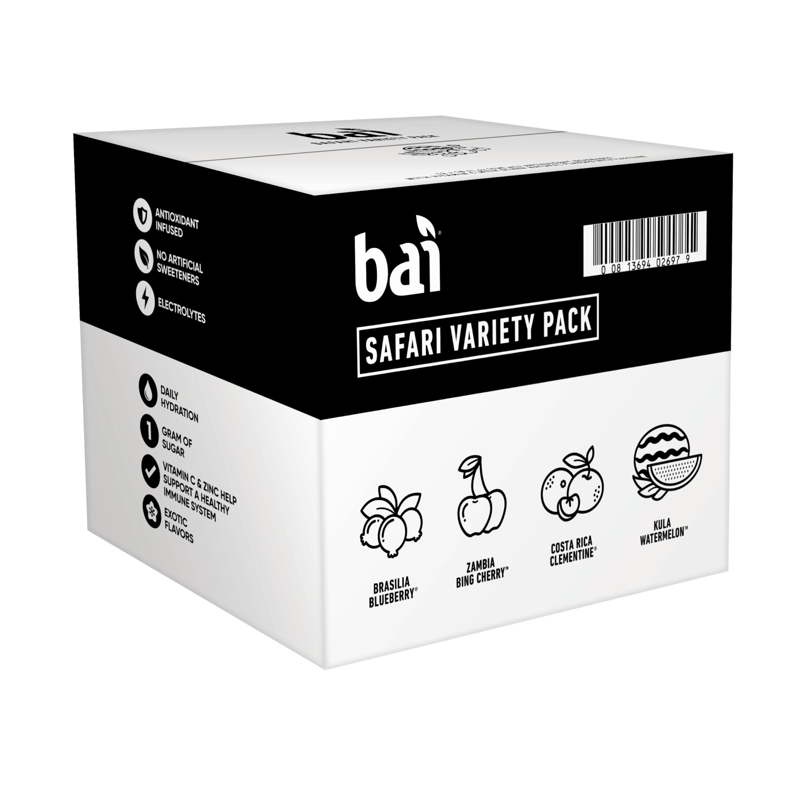 Bai botella con sello reciclado subrayando envase 100% plástico reciclado