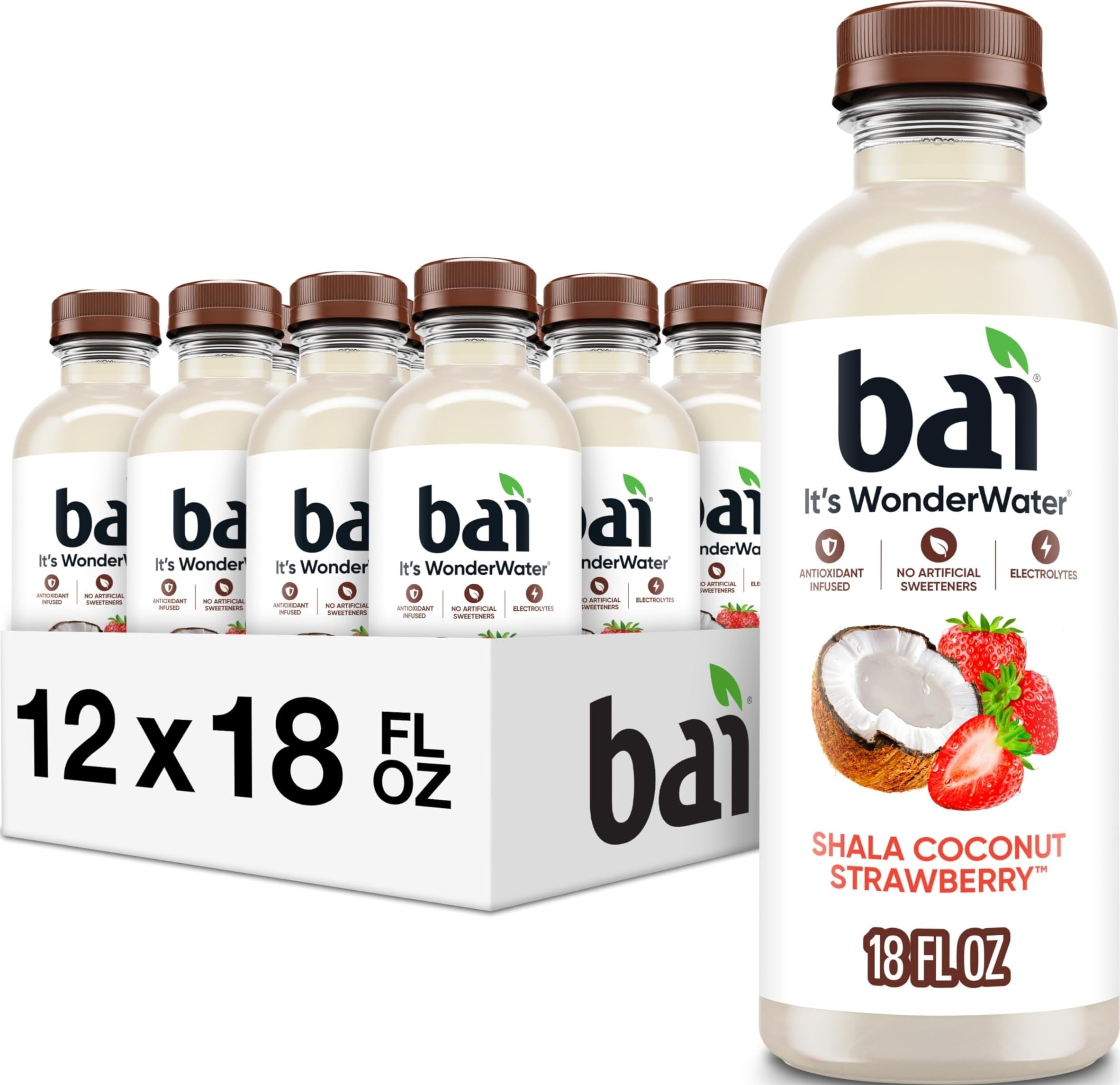 Bai frontal pack 12 botellas mostrando oferta y beneficios