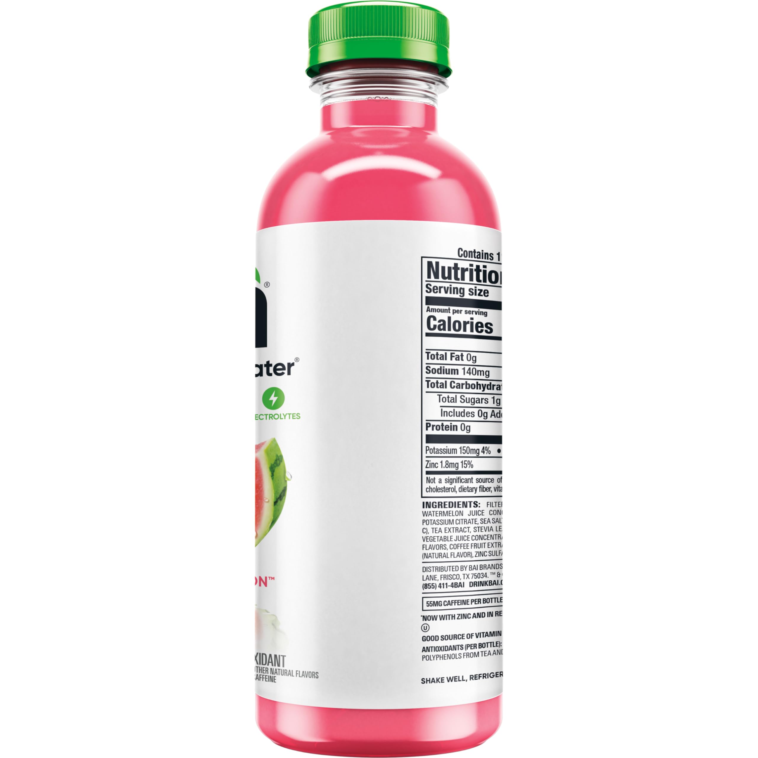 Comparación de tamaño de Bai Kula Watermelon junto a teléfono para escala