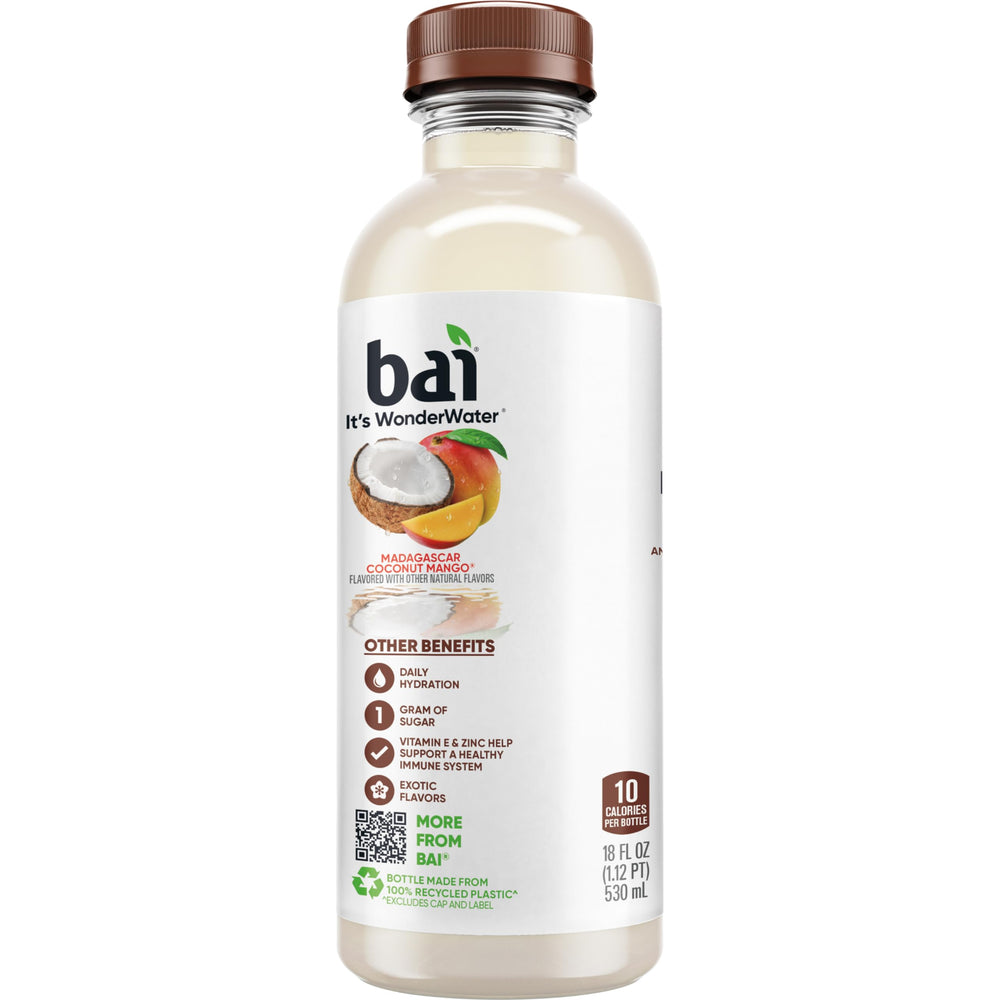 Bai bottles in a cooler at the beach conveying portable, outdoor refreshment