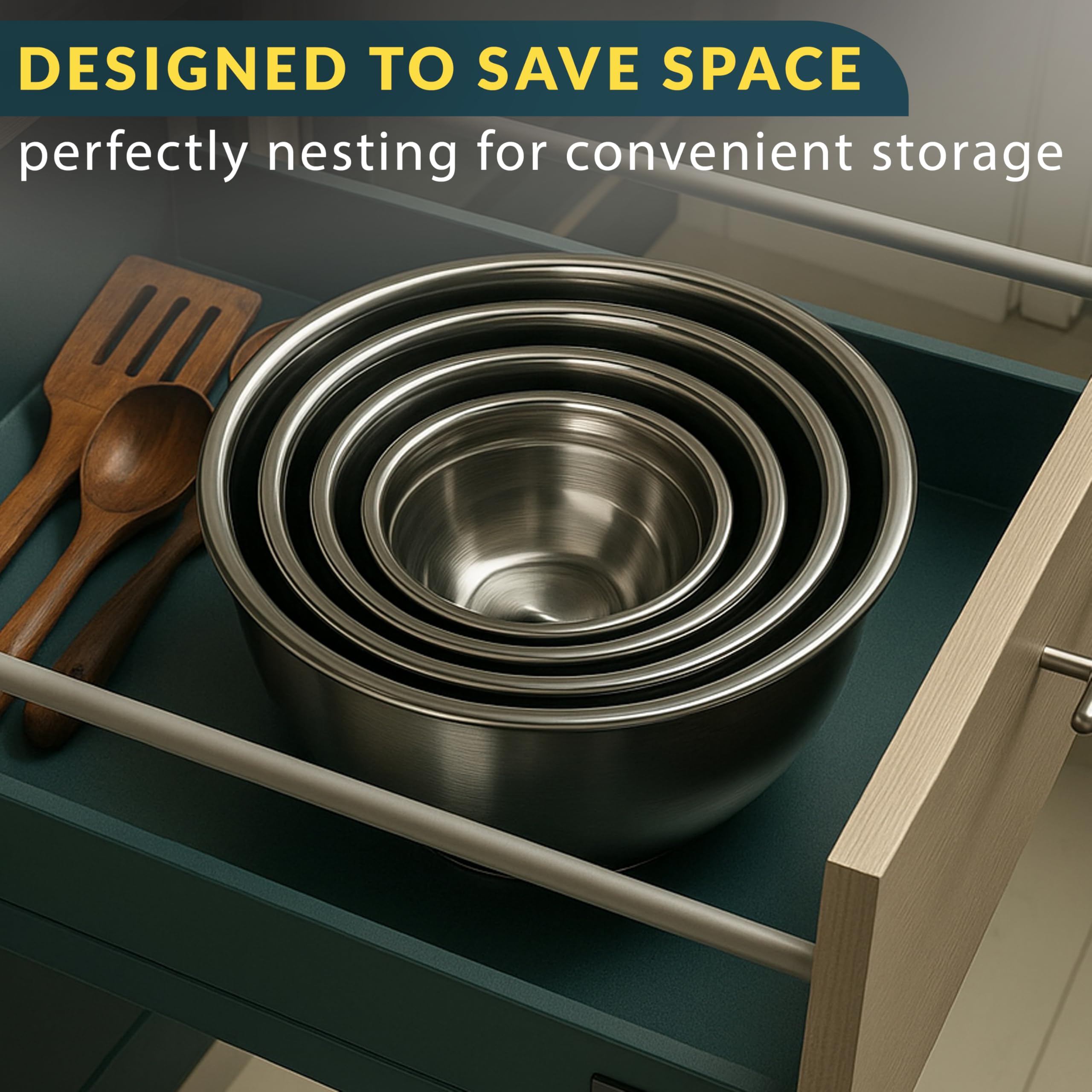 Baker's Signature escena de cocina con el set, aspecto profesional y funcional