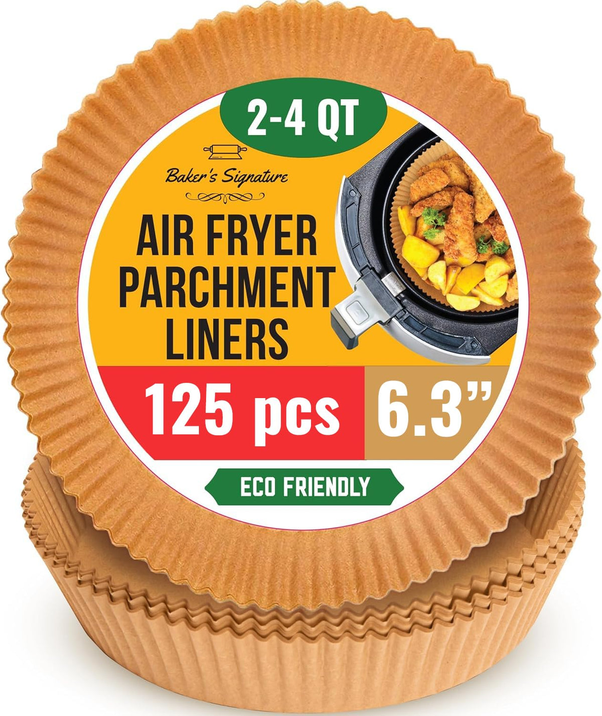Baker's Signature paquete frontal mostrando 125 unidades y facilidad de uso