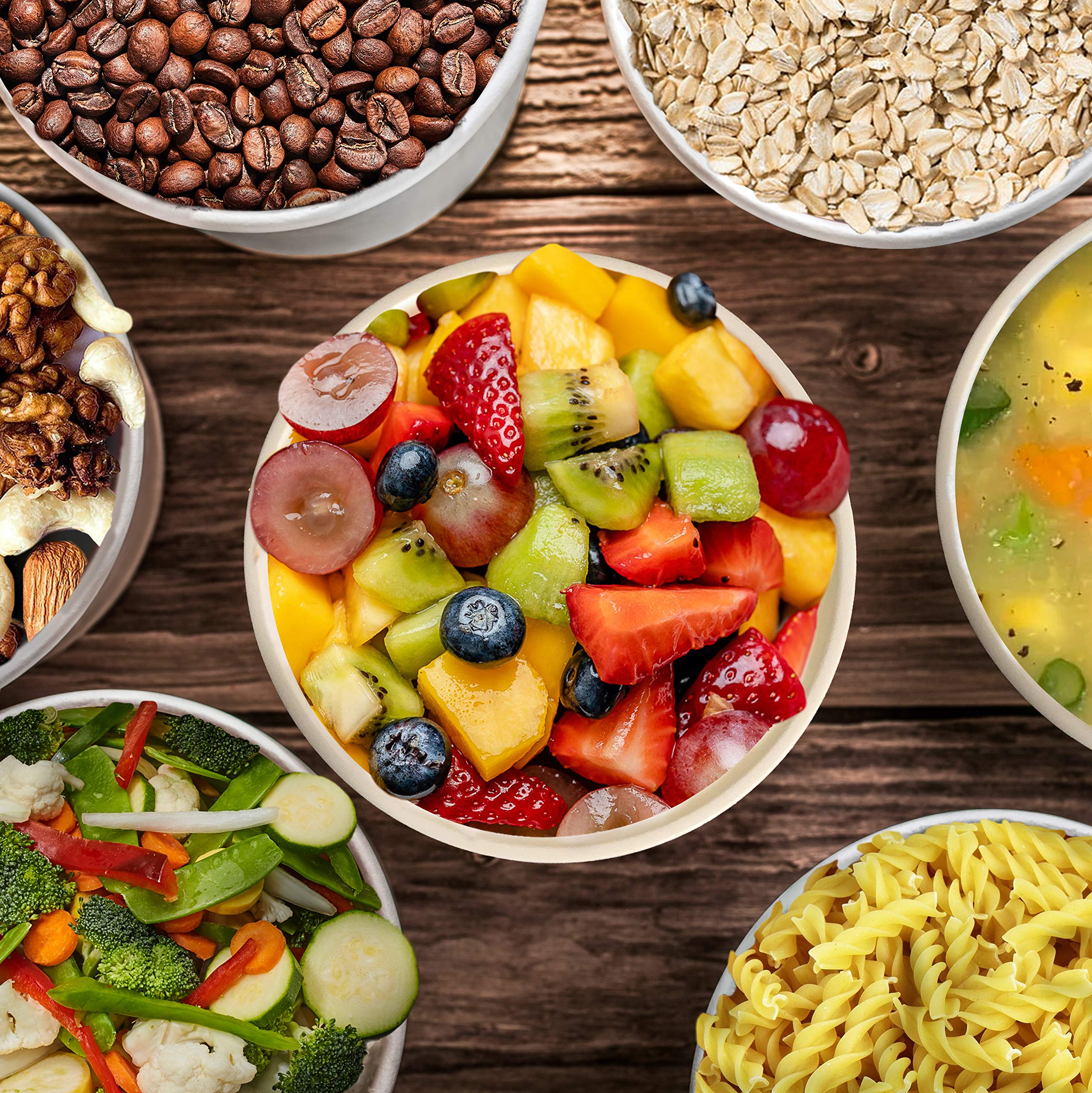 BALCI etiqueta con capacidad y material libre de BPA, seguridad alimentaria clara