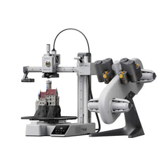 Bambu Lab A1 Mini vista frontal mostrando diseño compacto y rapidez