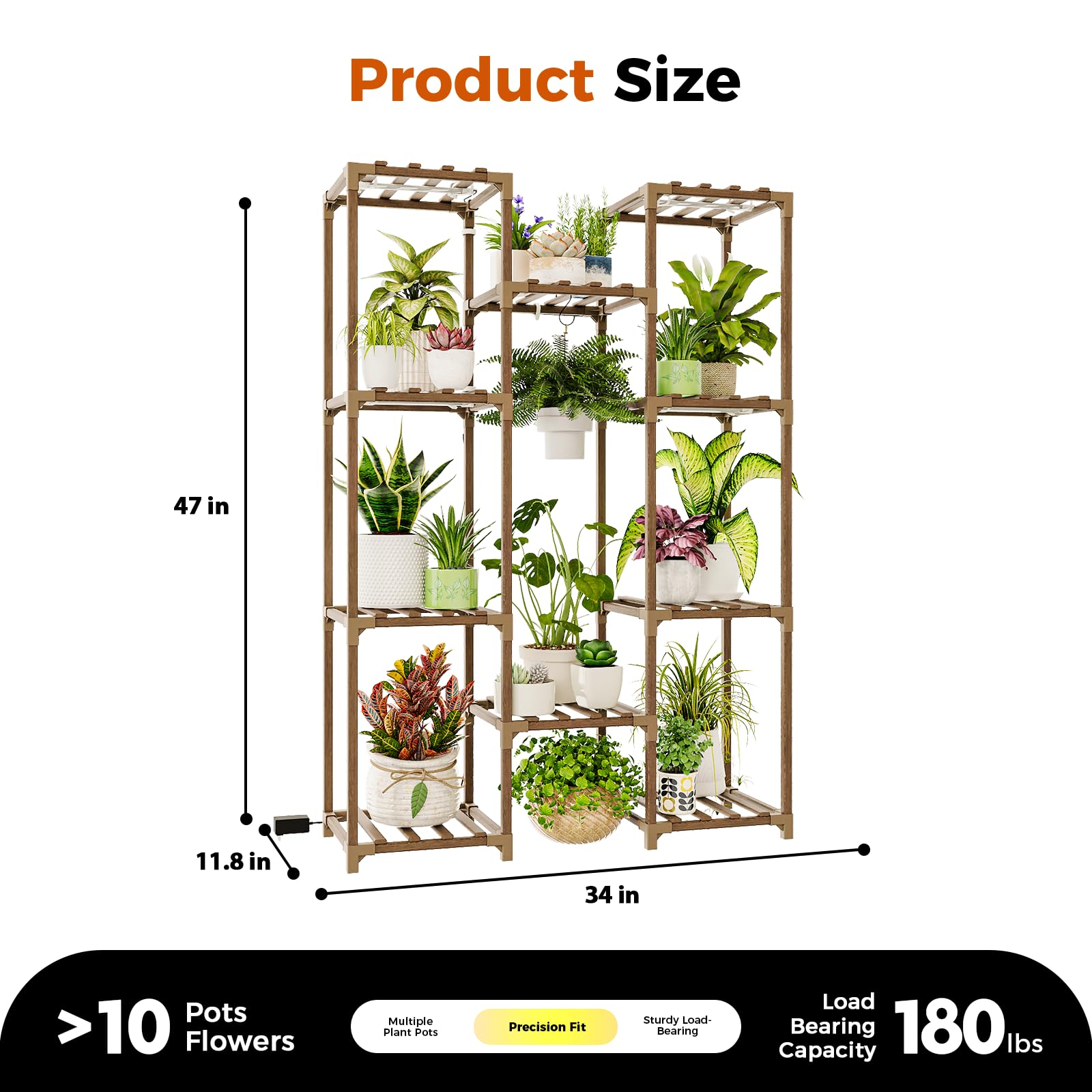Bamworld scale comparison with common pot illustrating capacity and size