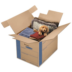 Bankers Box base con doble corrugado mostrando resistencia y durabilidad