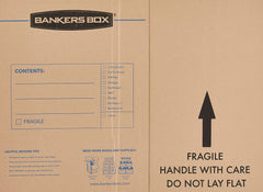 Bankers Box detalle de cartón reforzado que muestra durabilidad y soporte