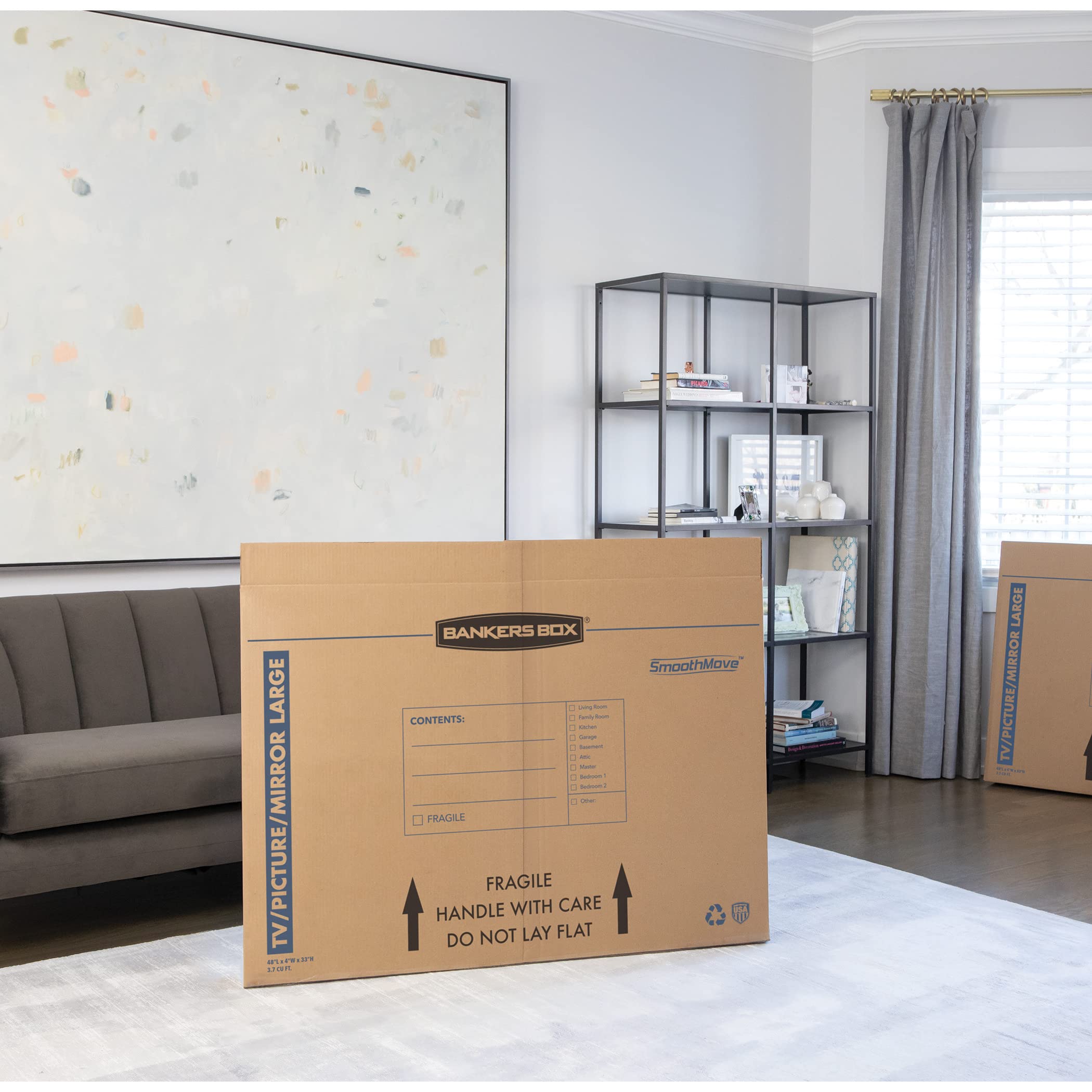 Bankers Box esquinas con espuma protegen bordes y reducen impactos