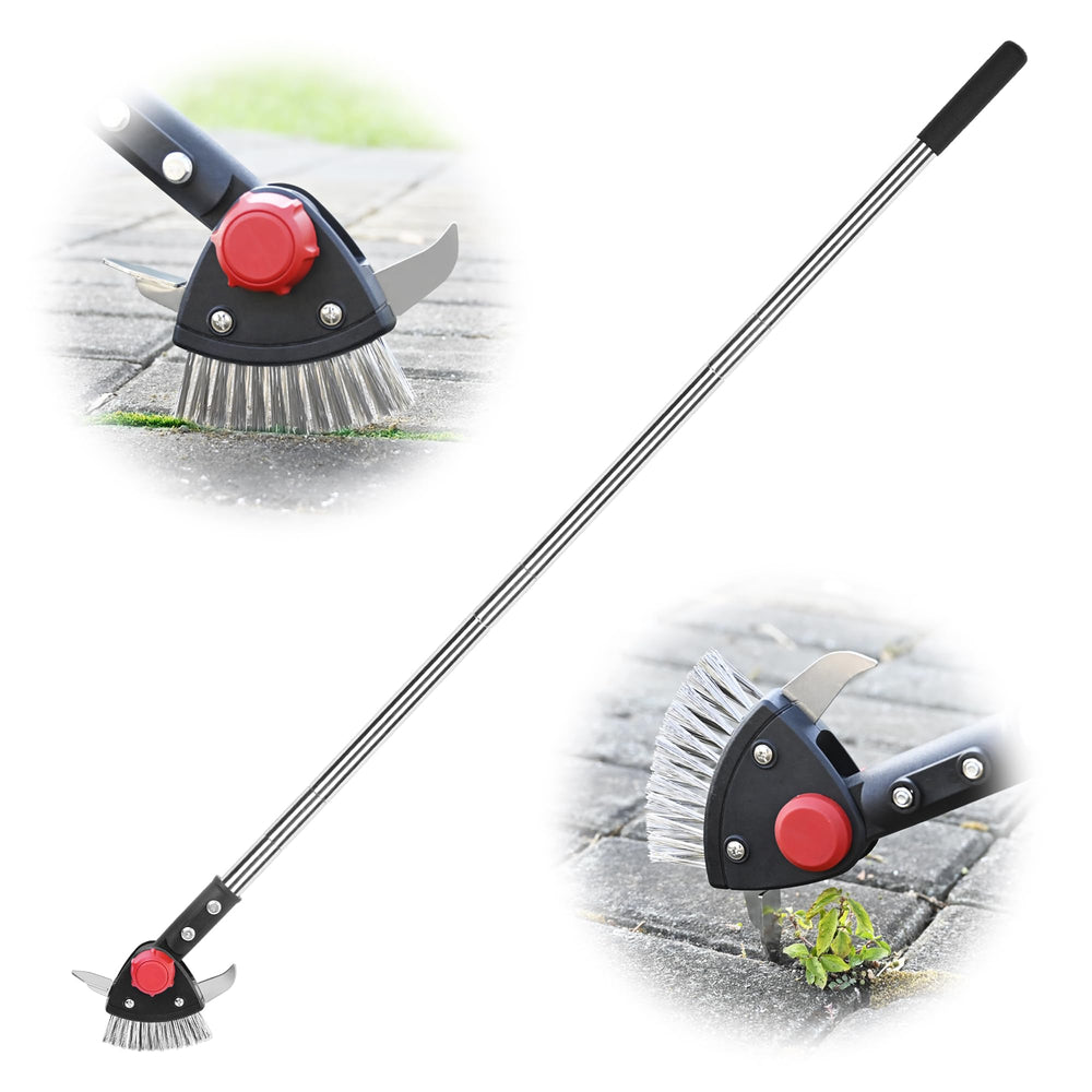 BARAYSTUS front view of weeder showing components and benefits