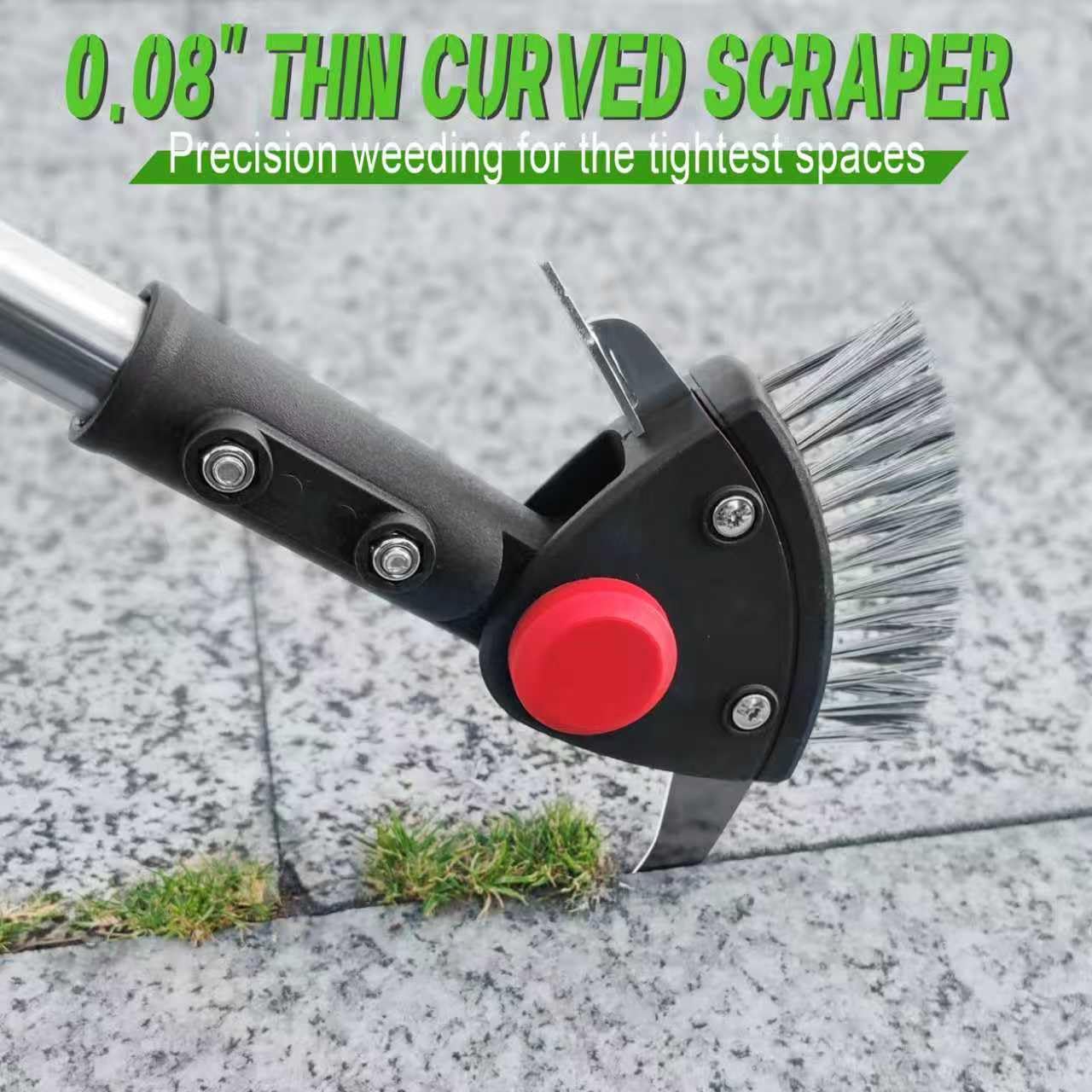 BARAYSTUS triangular scraper clearing wider crevices efficiently