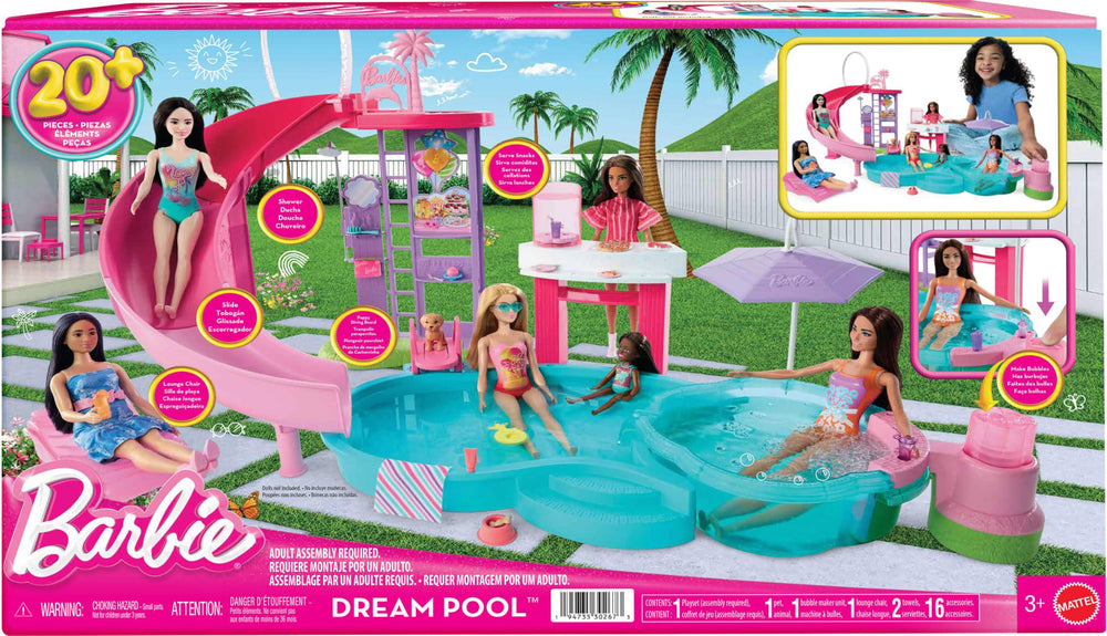 Barbie escena de juego familiar que inspira interacción y creatividad
