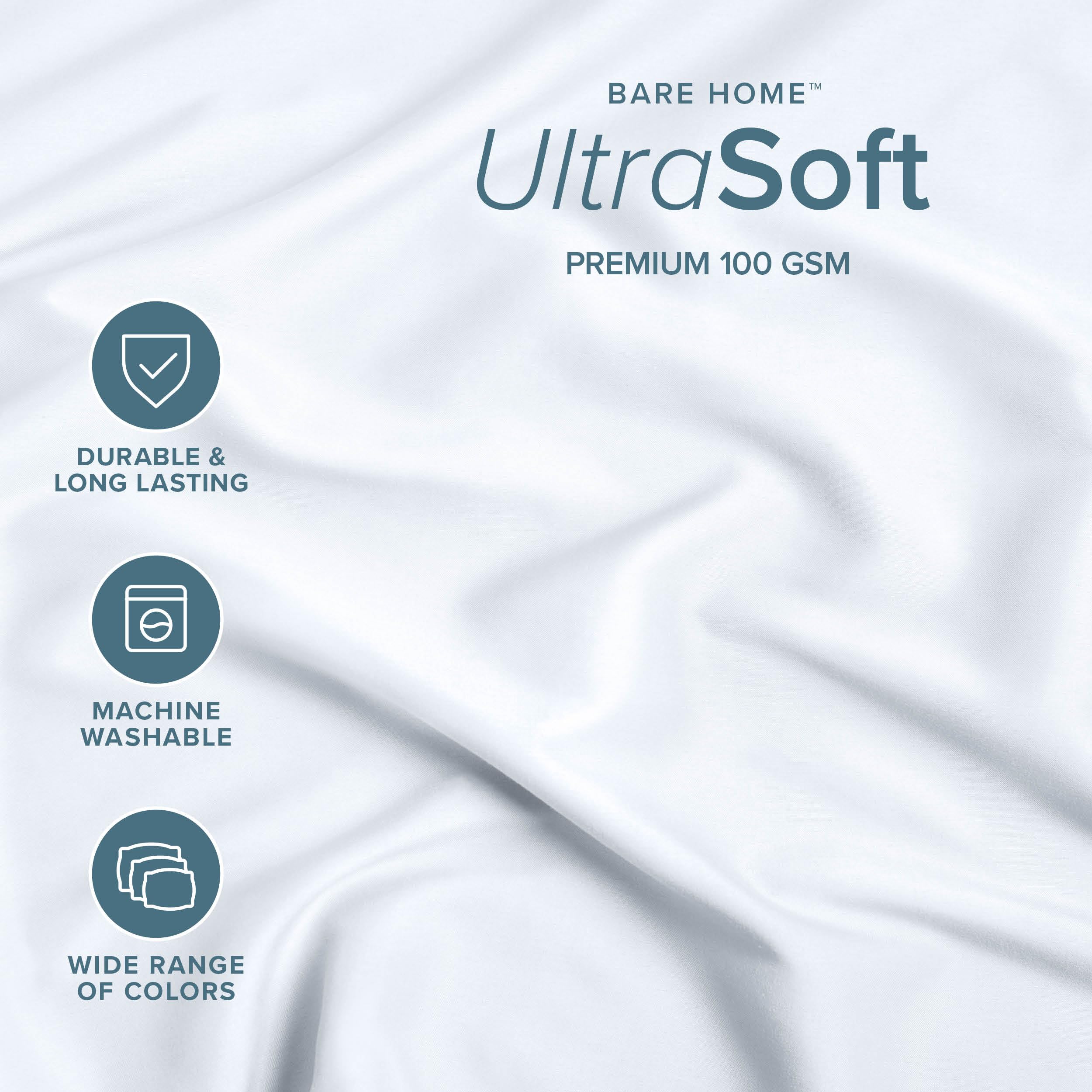 Bare Home primer plano de textura ultra-suave que mejora el confort