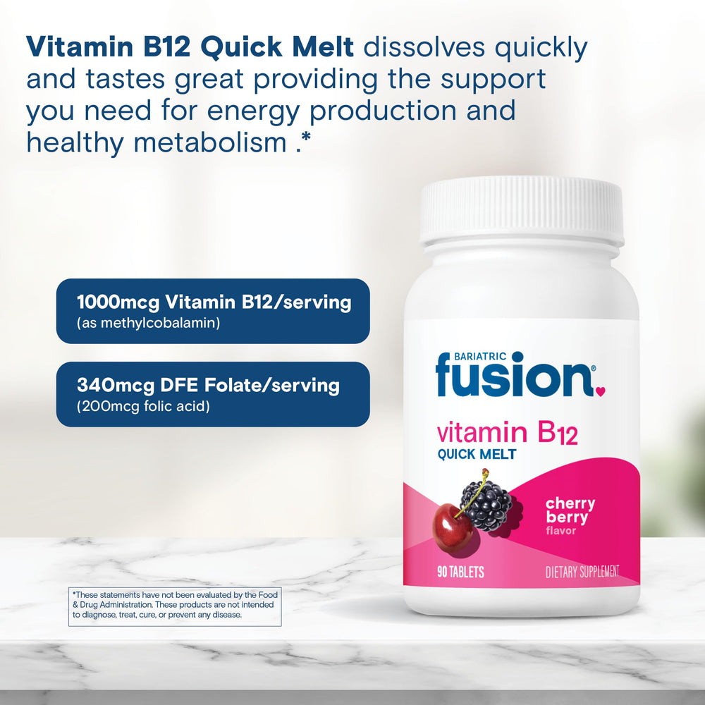 Bariatric Fusion etiqueta nutricional enfocada en ingredientes clave