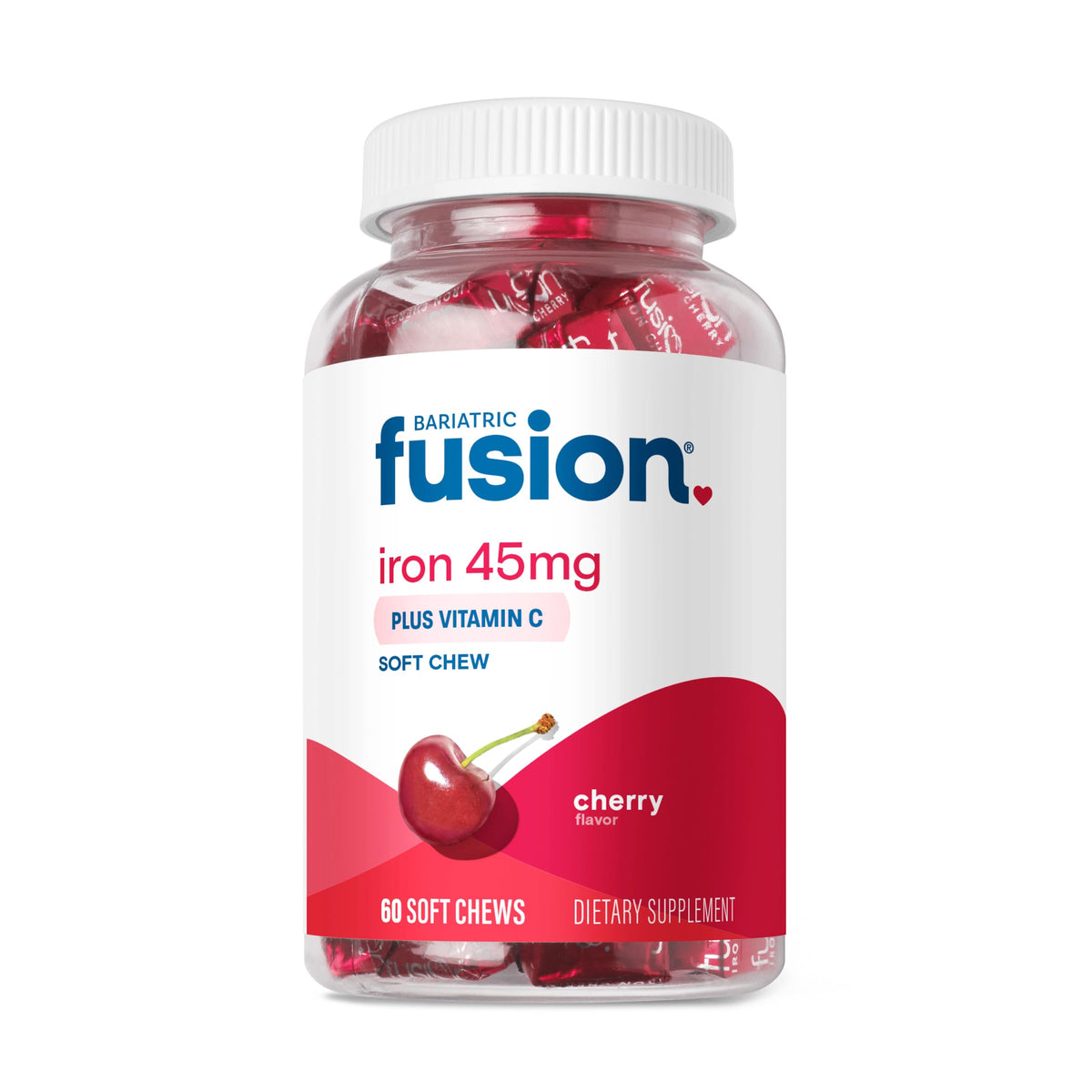 Bariatric Fusion empaque frontal mostrando 60 unidades y beneficios