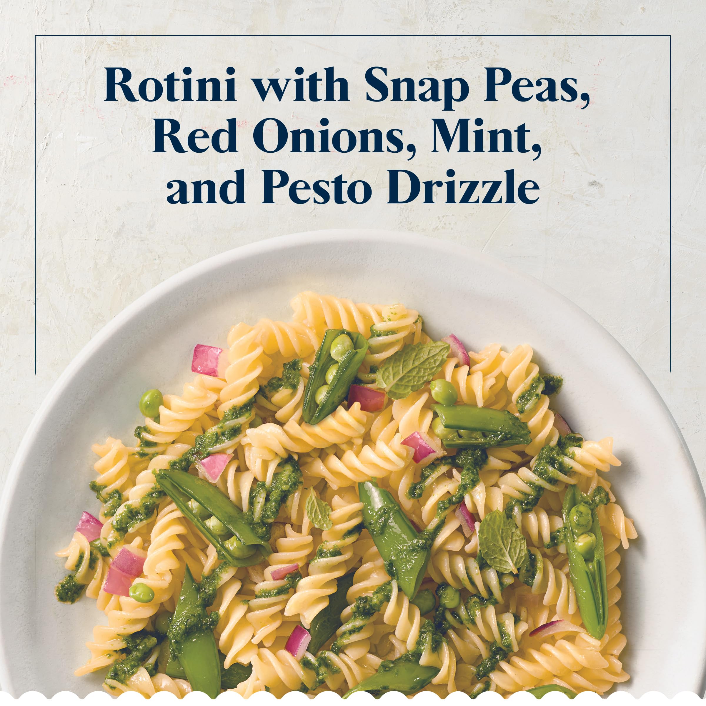 Barilla rotini servida con salsa, Barilla destaca retención de salsa