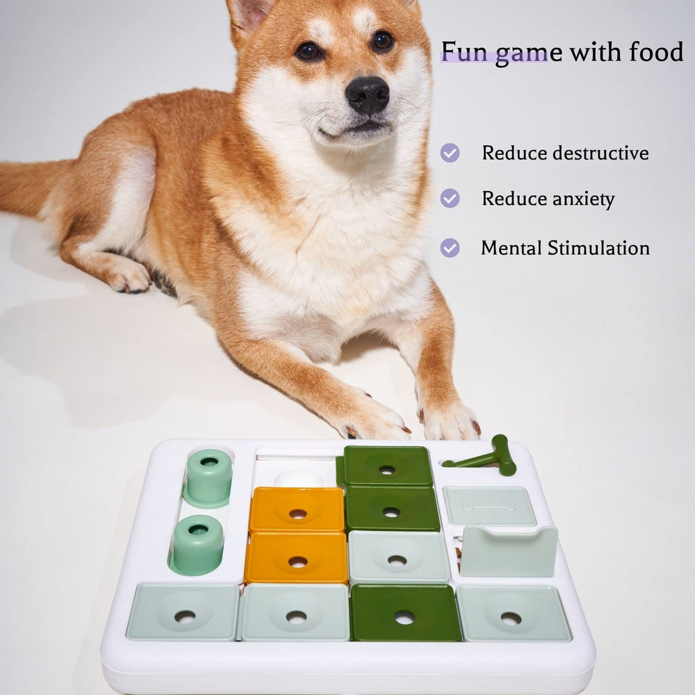 Barkwhiz vista superior de los 14 huecos que ralentizan la comida