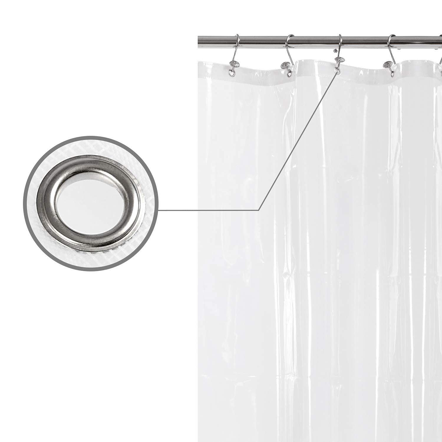 Barossa Design textura PEVA sin PVC, fácil de limpiar y duradera