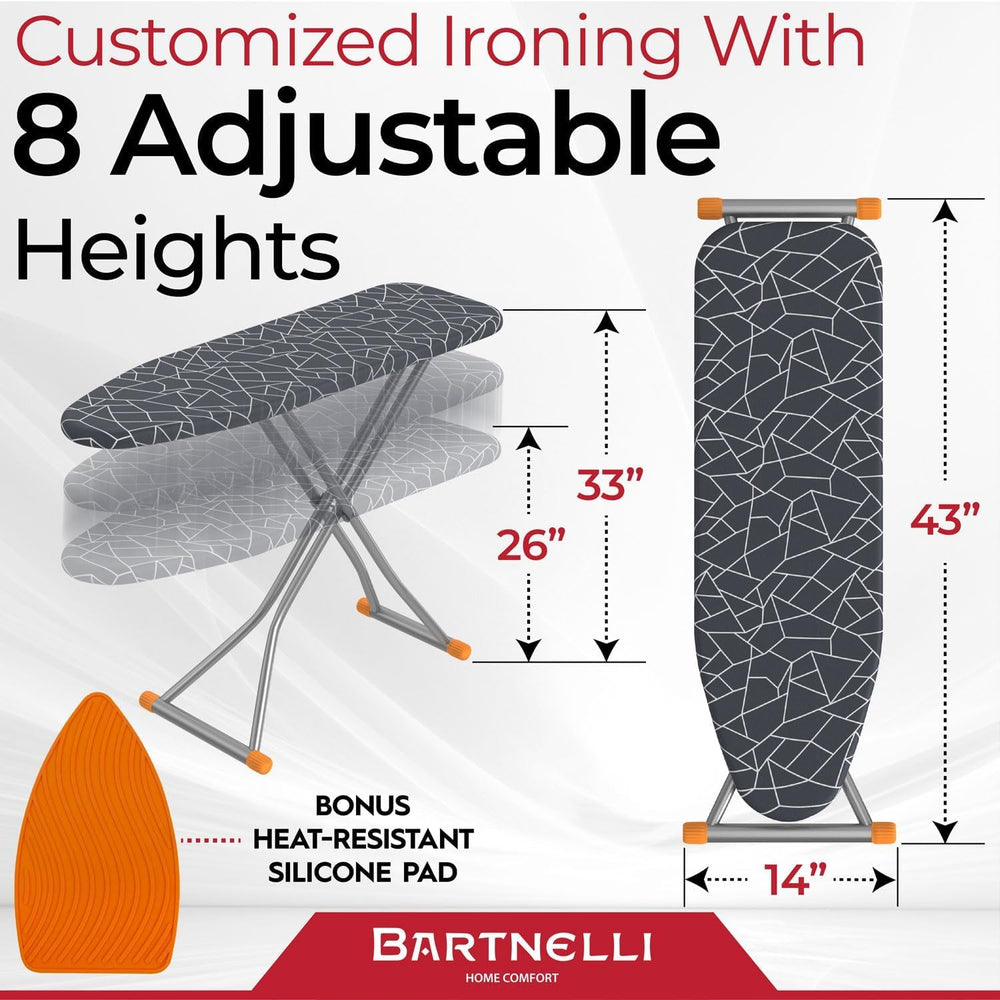 Bartnelli patas y mecanismo ajustable que aportan estabilidad ergonómica