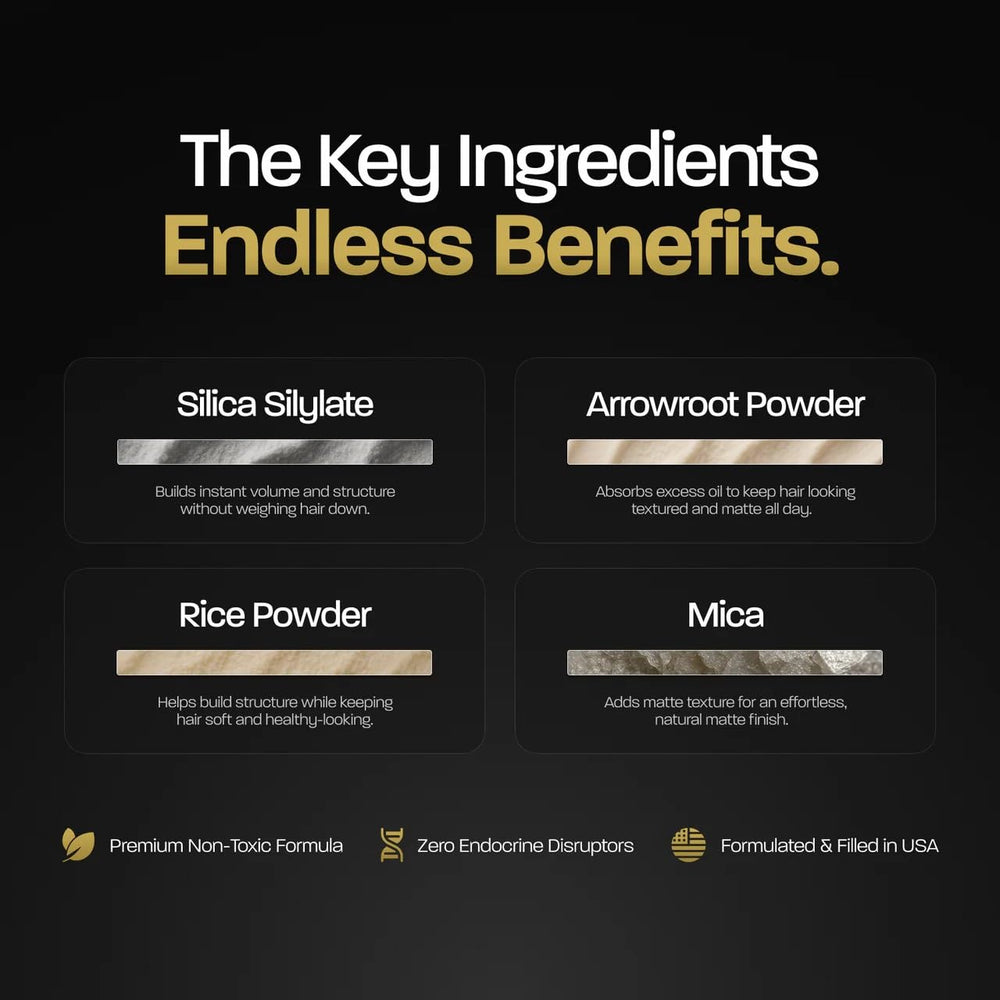 BASED producto en uso sobre cabello corto para mayor volumen