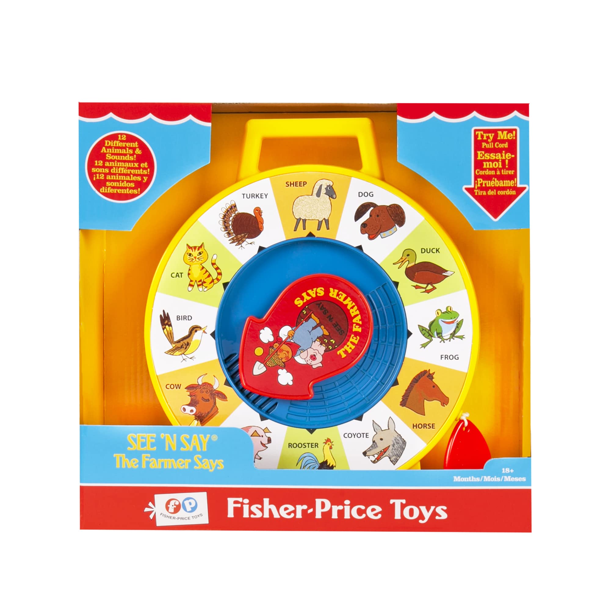 Basic Fun Fisher-Price primer plano de la flecha que mejora coordinación ojo-mano