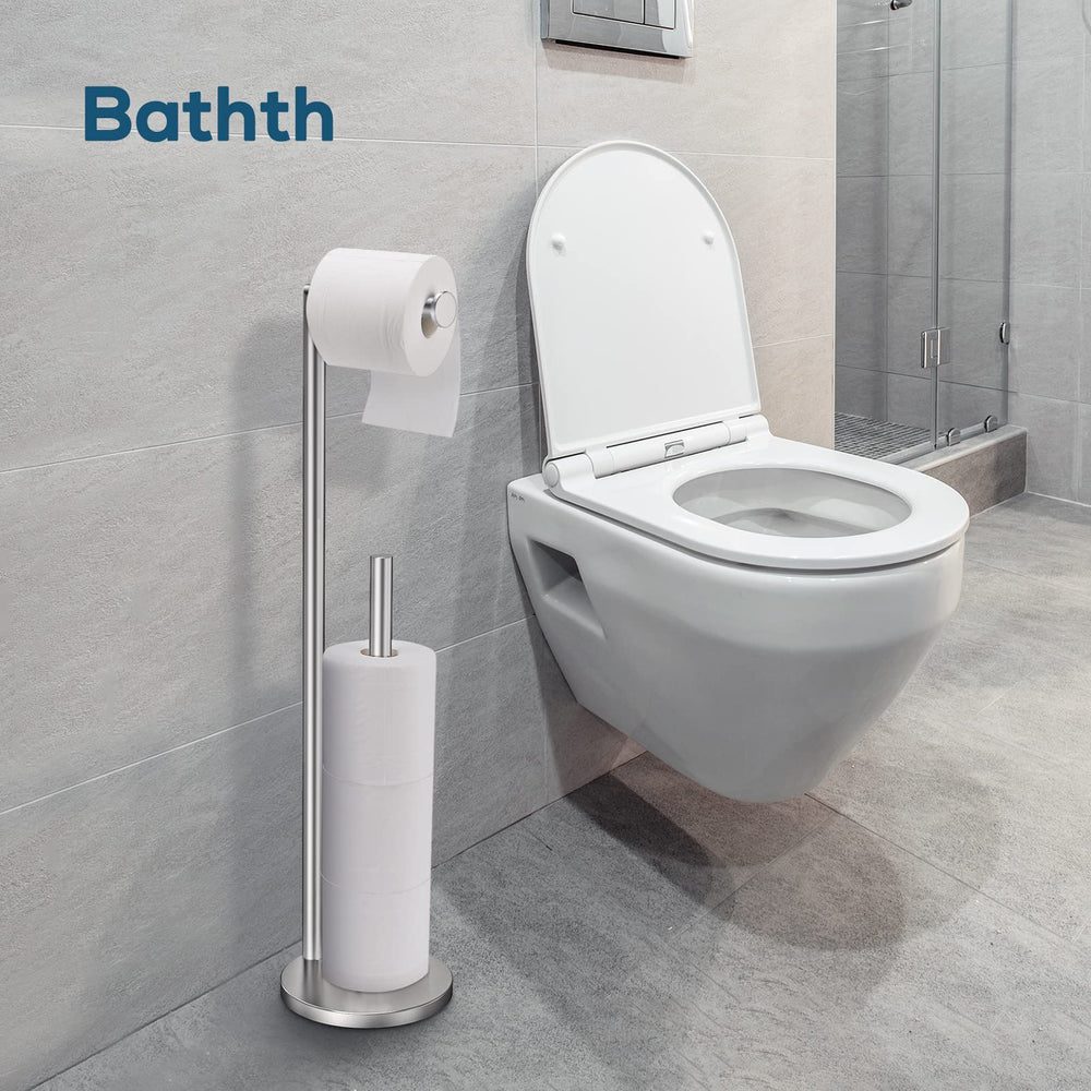 Bathth comparación de tamaño con mano para ver escala y facilidad de uso