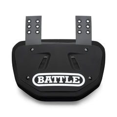 Battle protector trasero vista frontal mostrando cobertura y diseño elegante