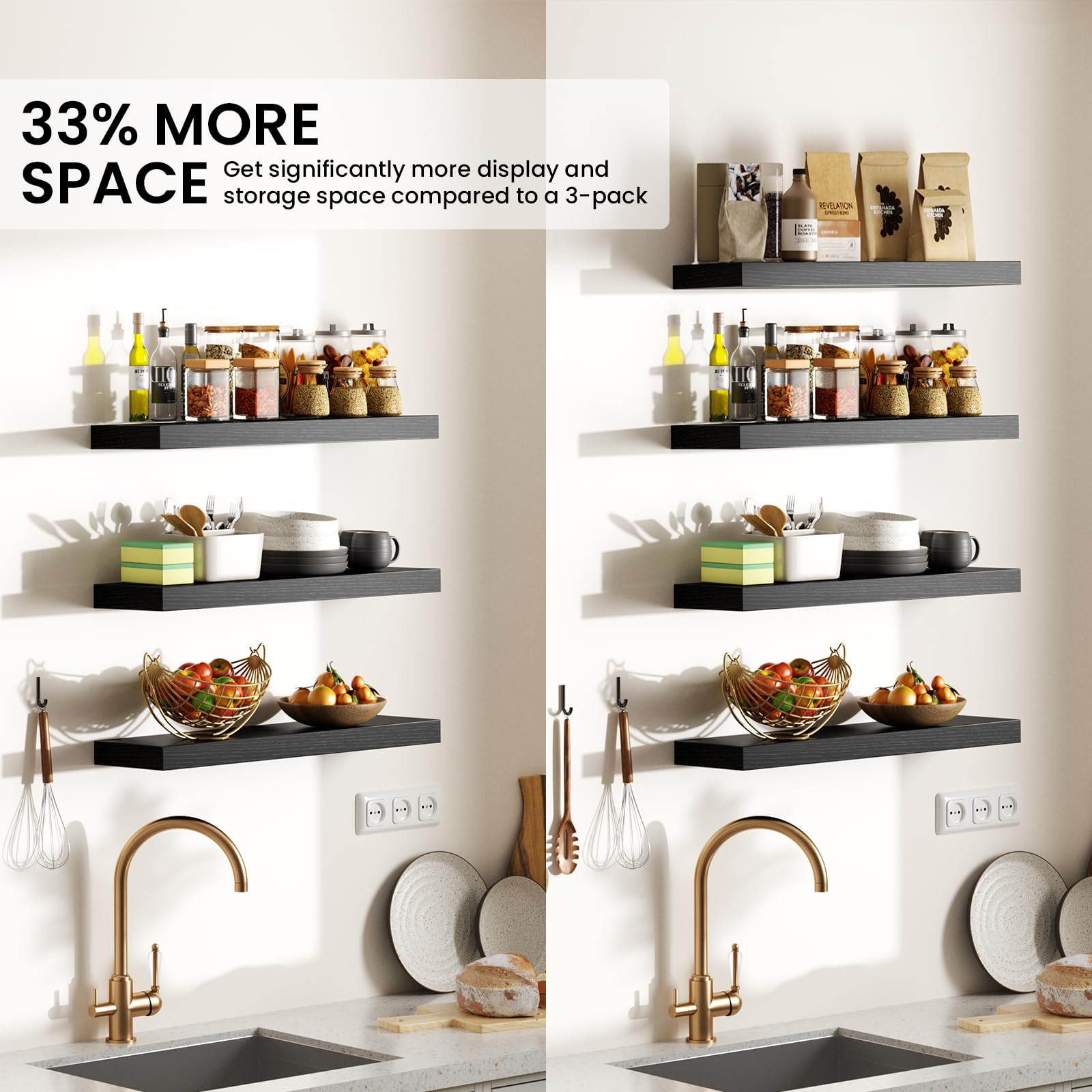 BAYKA composición simétrica ideal para galerías y decoración equilibrada