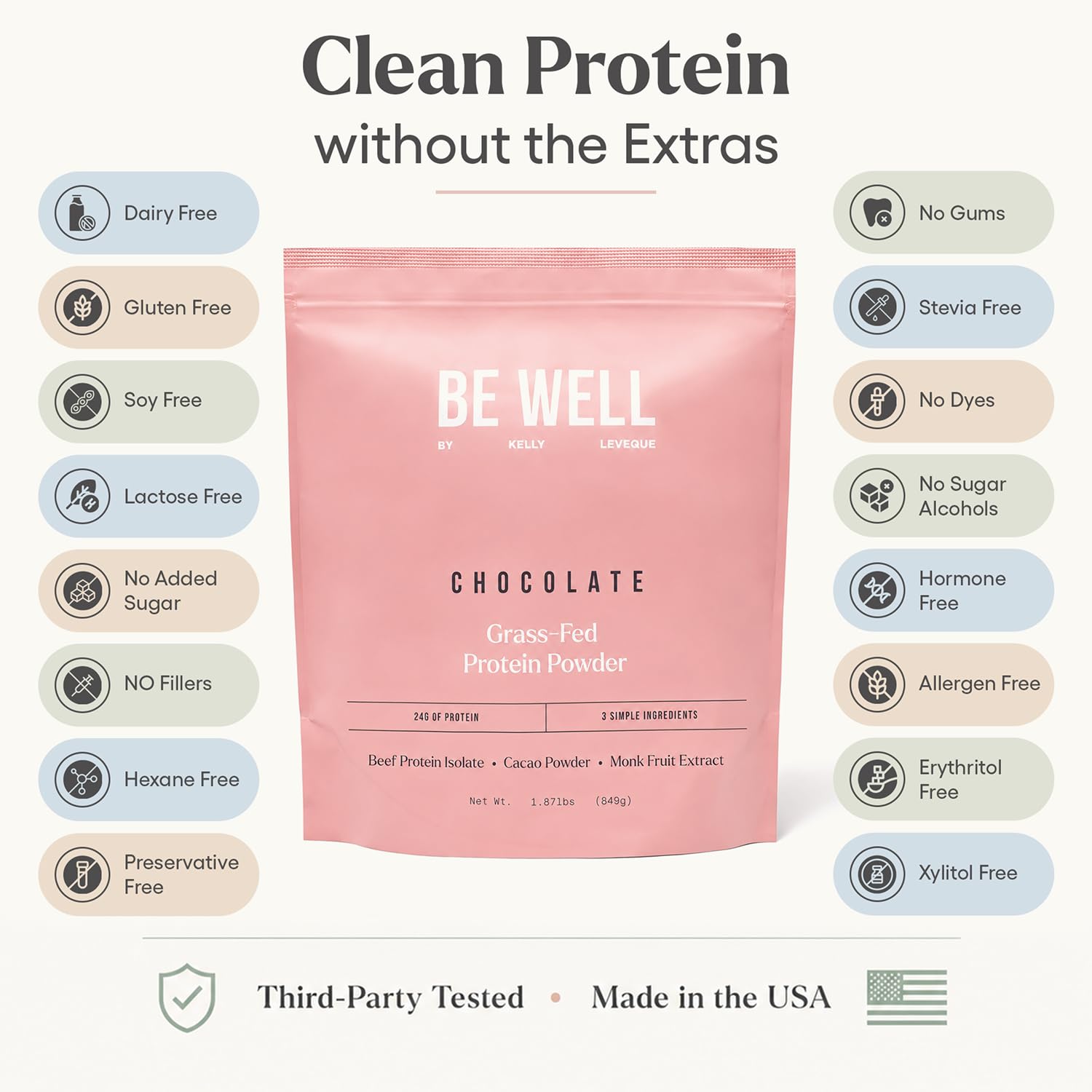 Be Well by Kelly cuchara medidora con porción exacta y praktiсidad