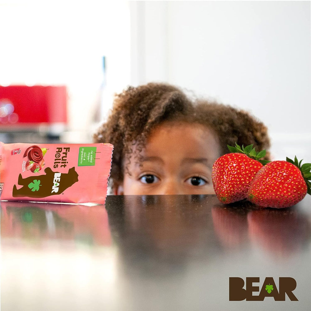 BEAR rollitos en mochila escolar, snack portátil para la jornada