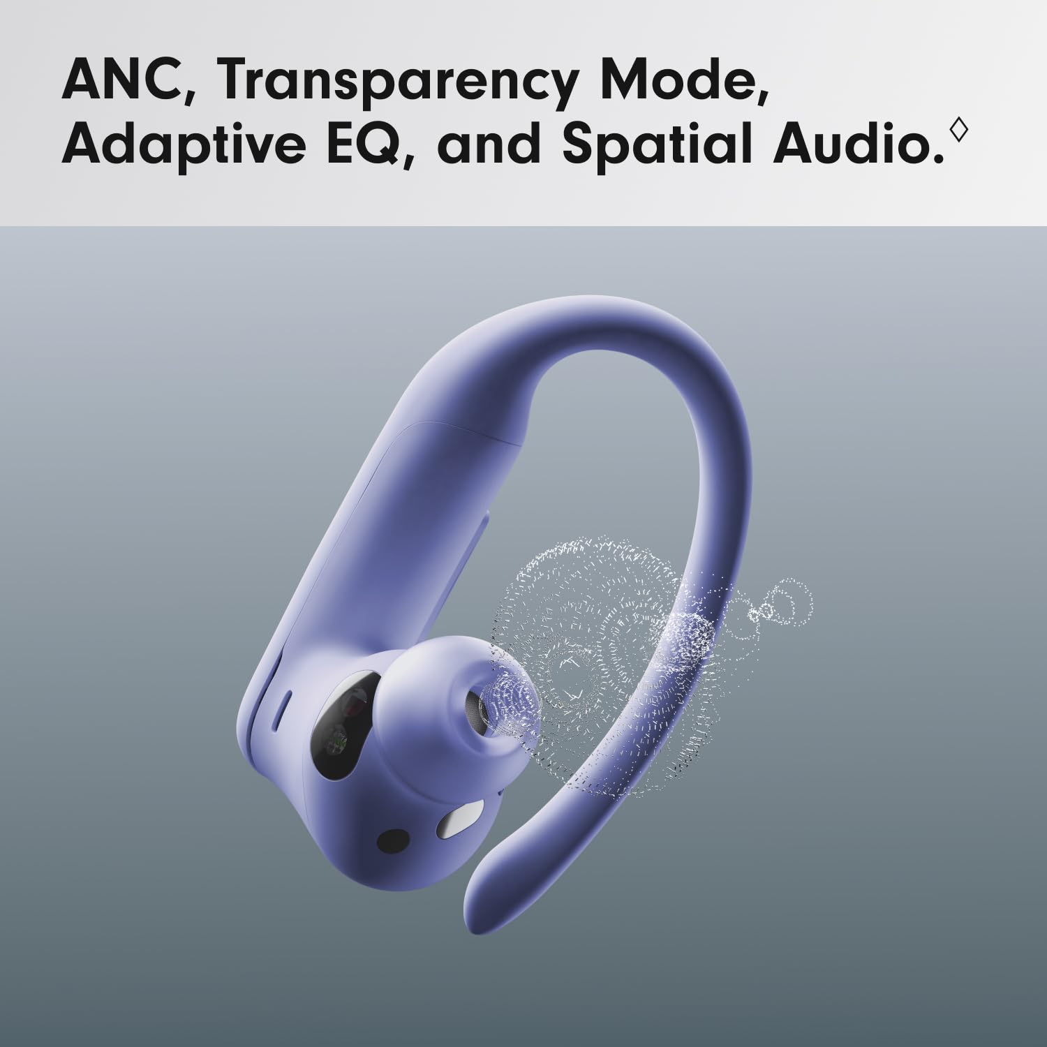 Beats Powerbeats Pro 2 comparación de tamaño en mano para referencia de escala portátil
