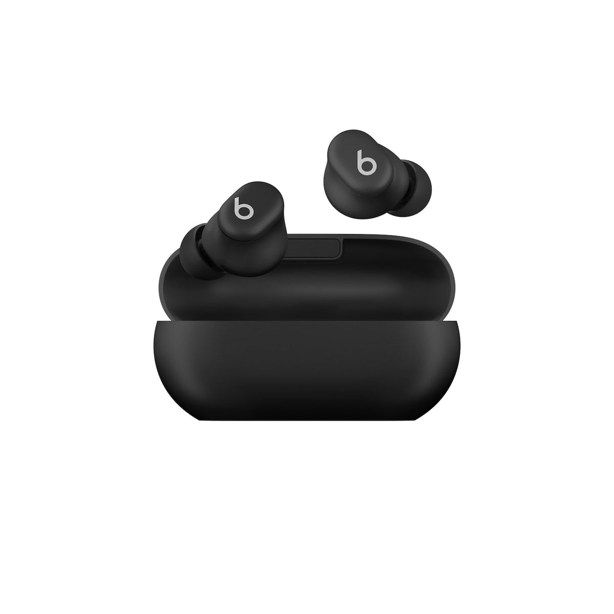 Beats estuche frontal Matte Black con carga compacta y fácil transporte