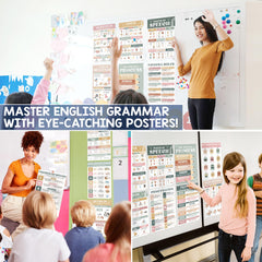 BEAWART carteles instalados en aula, crean un entorno atractivo para aprender