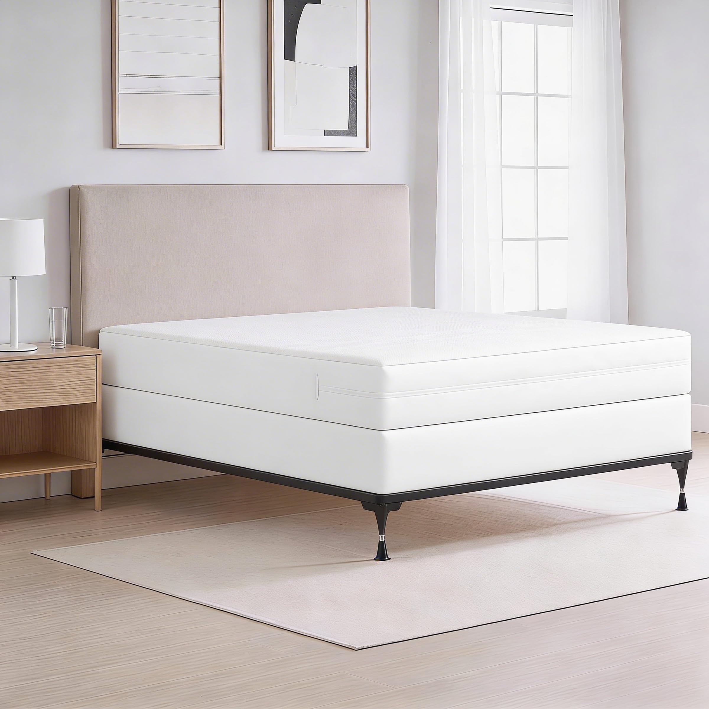 Bed Bug Blocker etiqueta de cuidados OEKO-TEX y símbolos de lavado seguros