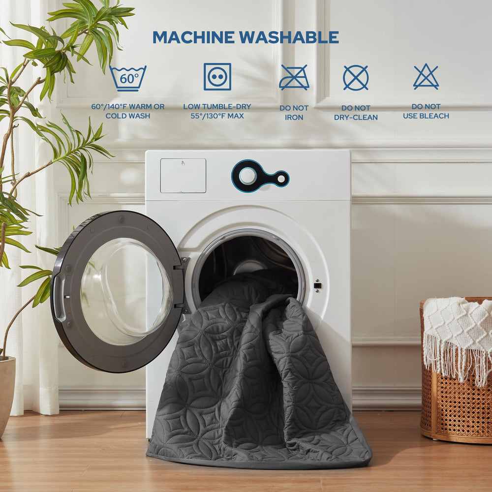 BEDLORE comparación de escala para ver tamaño Twin y cobertura