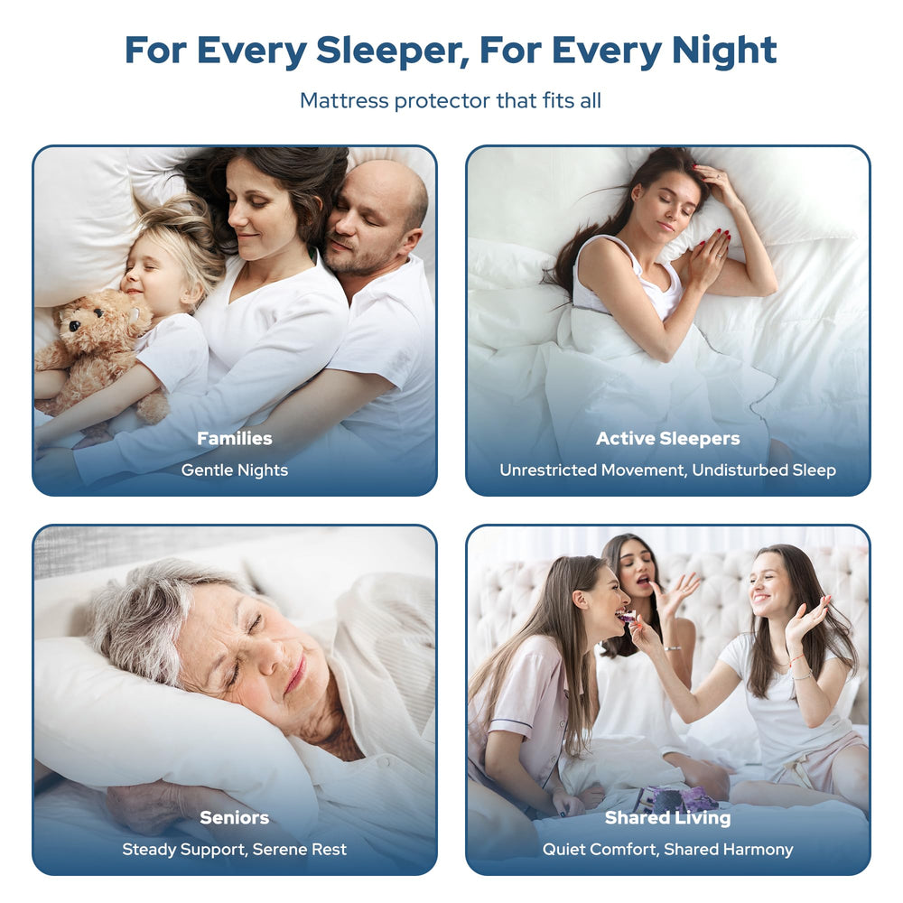 BEDLORE protector plegado en maleta, fácil almacenamiento y transporte