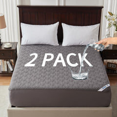 BEDLORE dos protectores Twin XL en empaque, protección lista