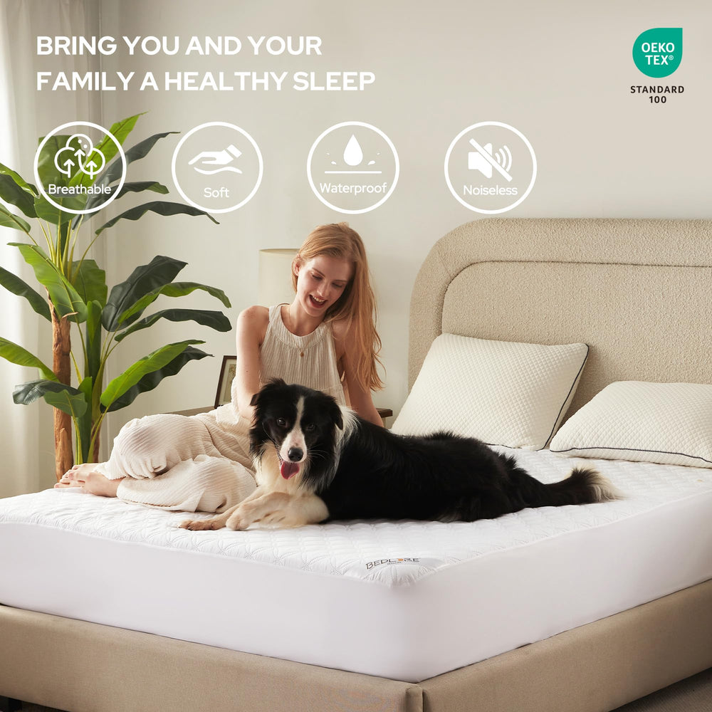 BEDLORE textura de microfibra primer plano, superficie suave y transpirable para confort