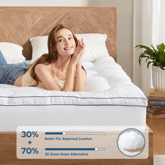 Primer plano de la superficie BEDLORE mostrando tejido poliéster suave y acabado agradable