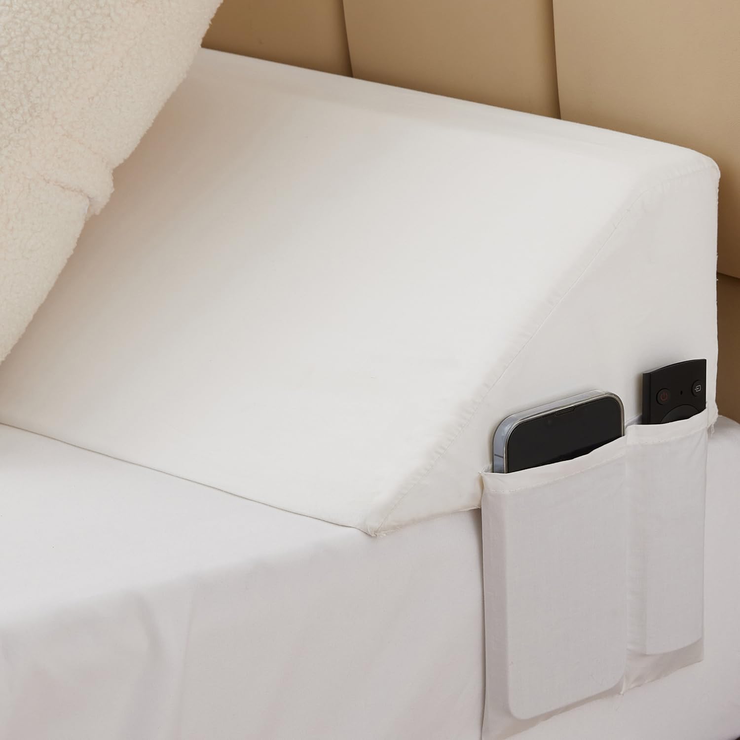 Bedluxe detalle de espuma 30D que muestra densidad y soporte