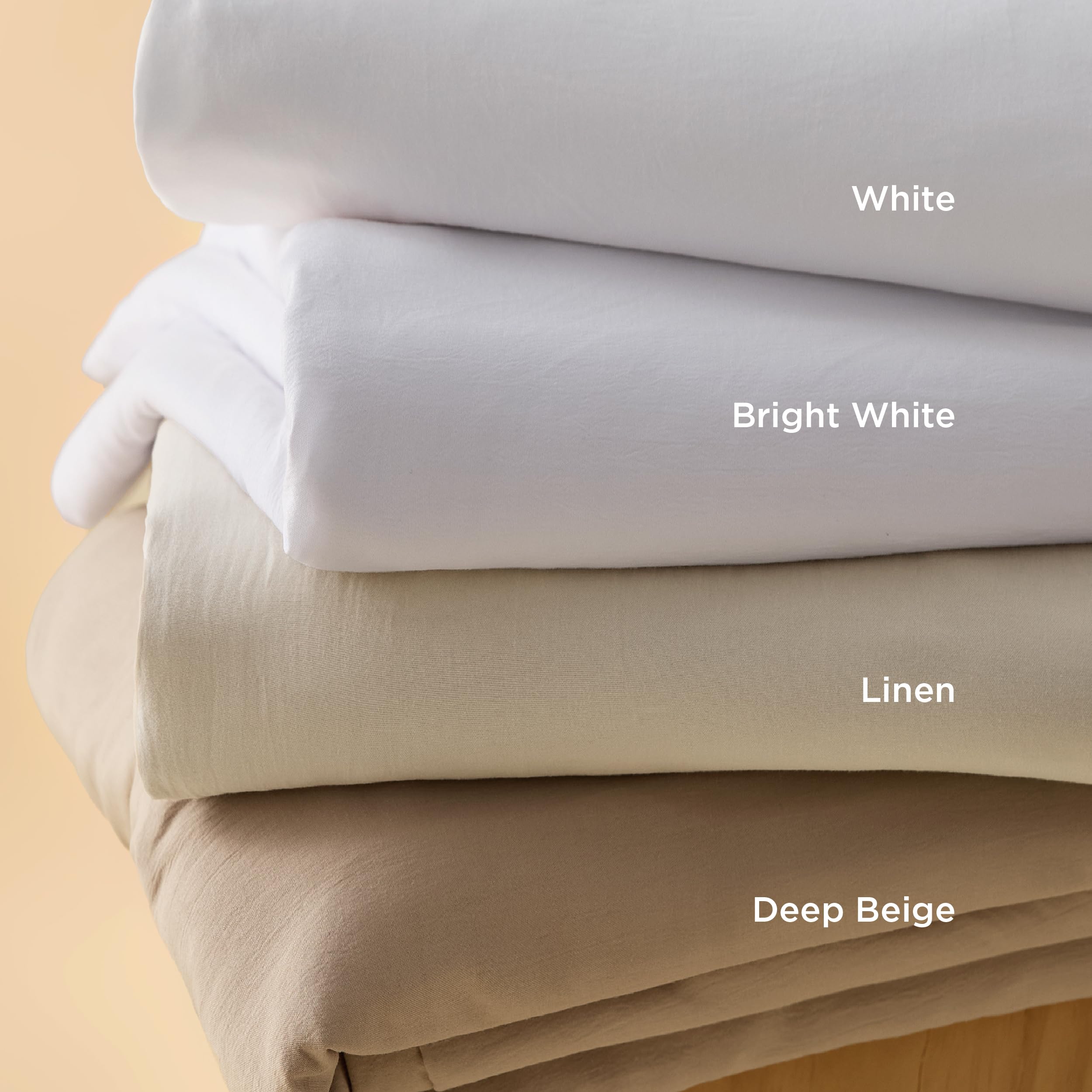 Bedsure funda nórdica doblada en empaque lista para guardar o regalar