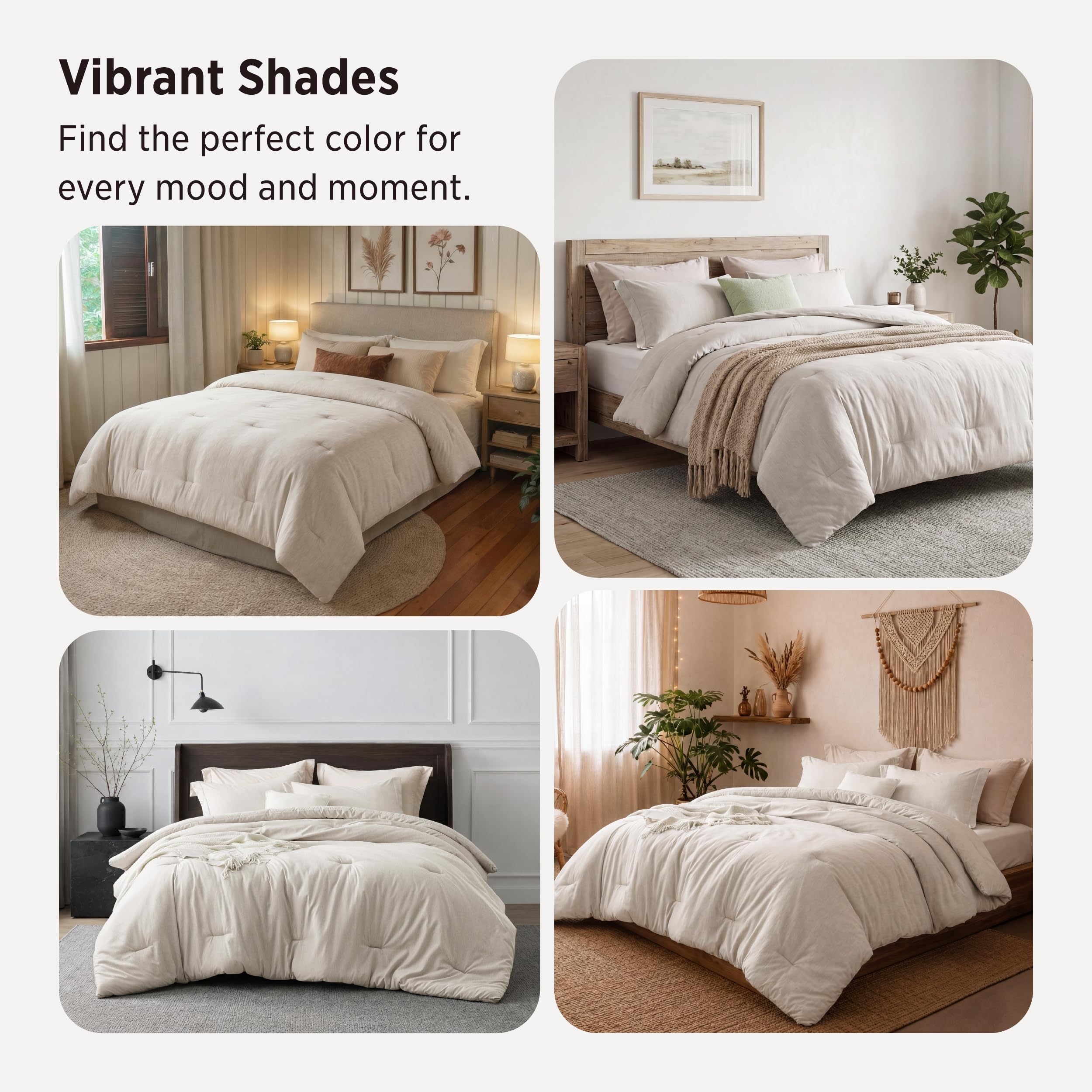 Bedsure persona leyendo en cama mostrando confort y bienestar