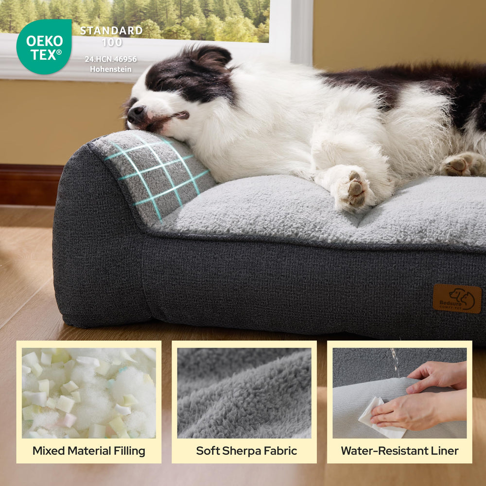 Bedsure funda impermeable repelente a líquidos protegiendo la espuma interior