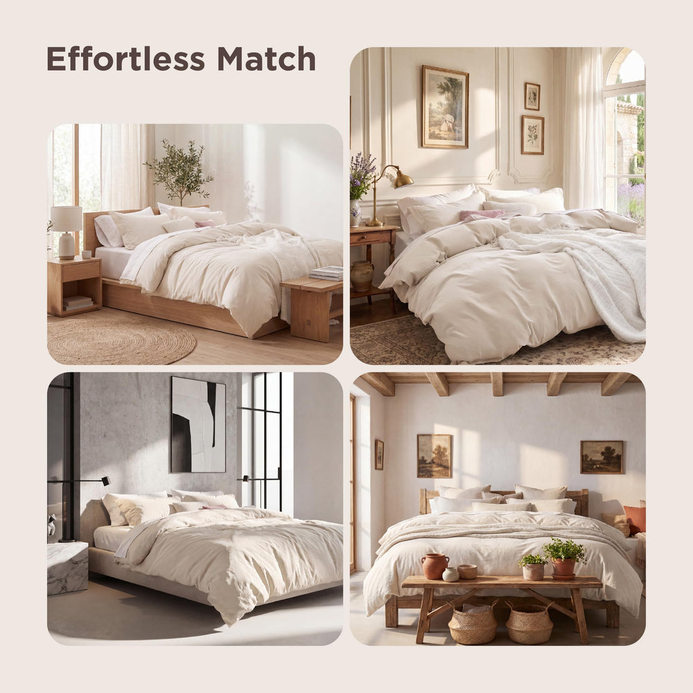 Bedsure fundas de almohada 20x36 incluidas, juego completo y coordinado