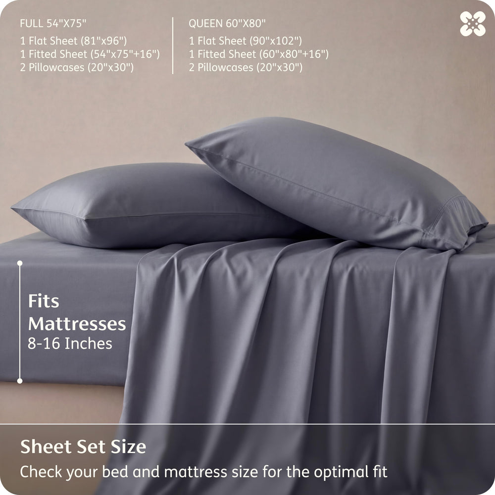 Bedsure detalle de la costura y elástico 360° asegura agarre firme