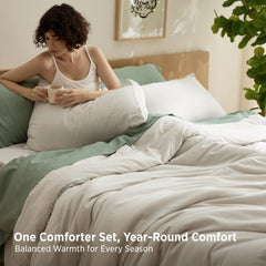 Bedsure reverso en color complementario para cambio de look