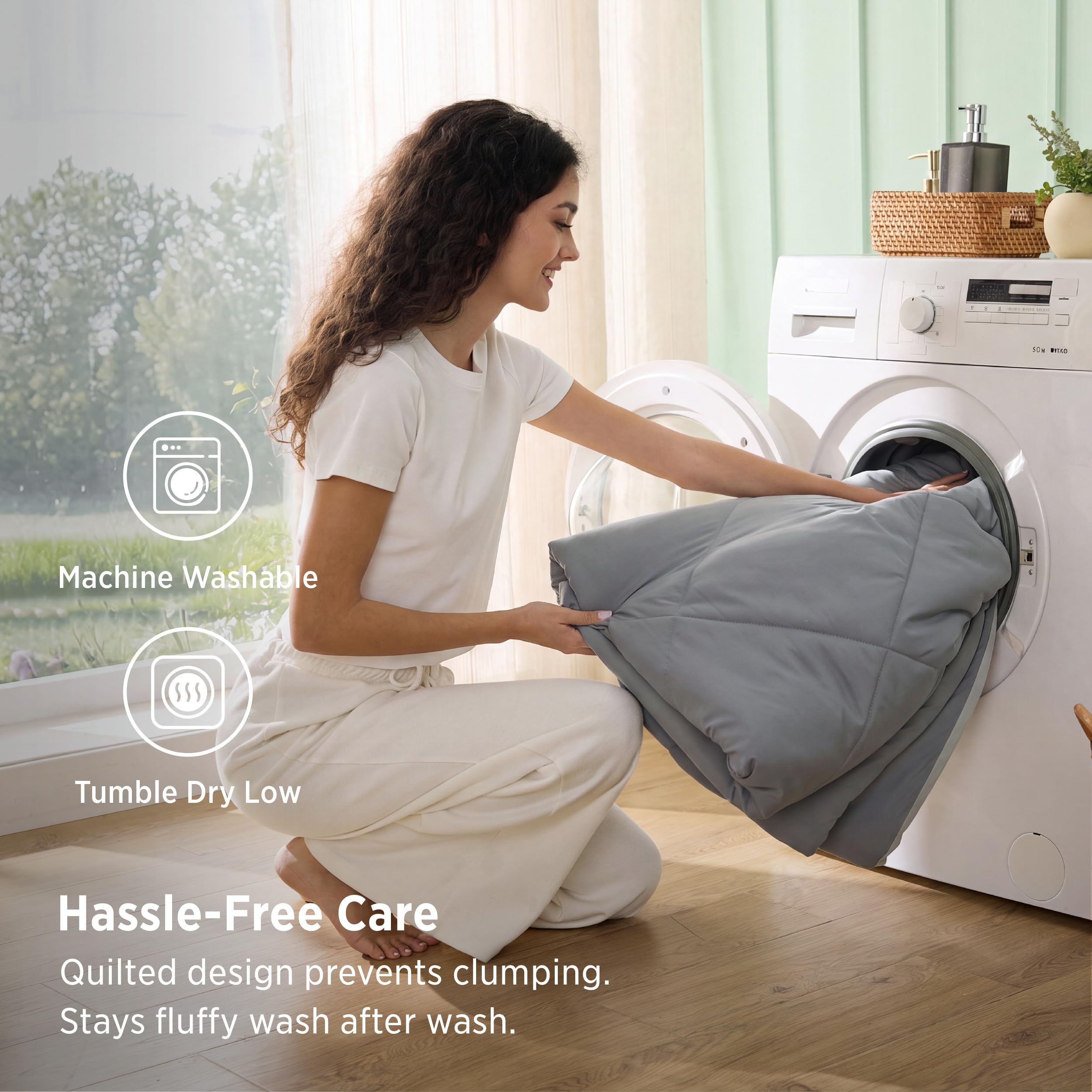 Bedsure sábana ajustable cubriendo colchón, protección y ajuste seguro