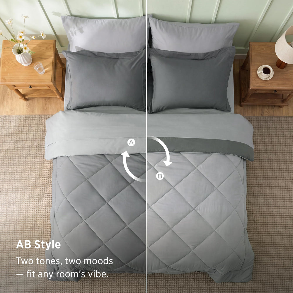 Bedsure conjunto en cama queen instalado para confort y estilo inmediato