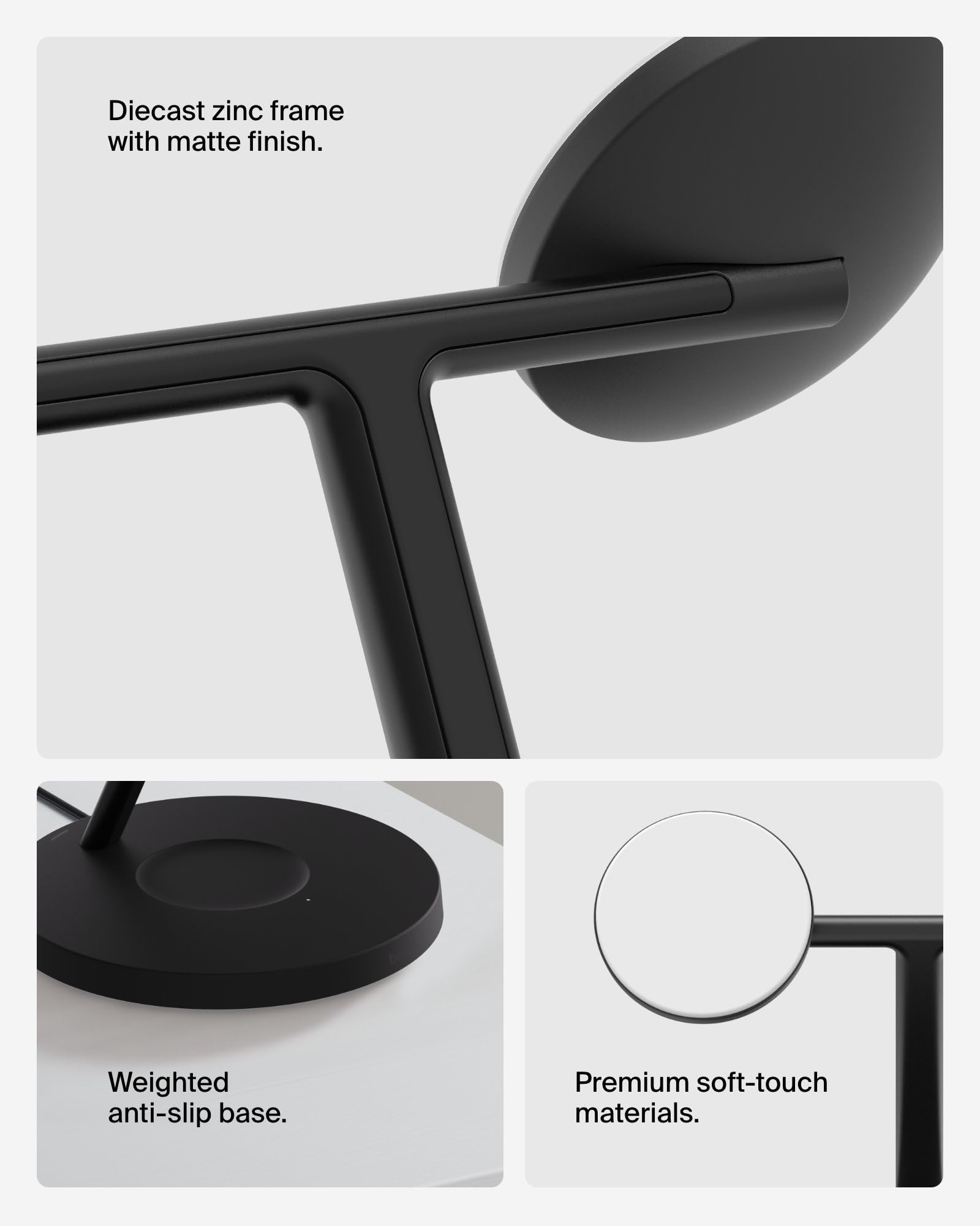 Belkin en mesilla estilo de vida que reduce cables y ordena el espacio
